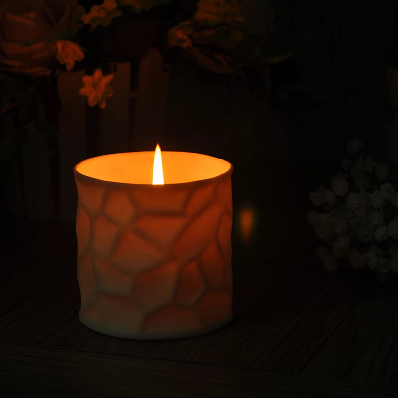 Unique surface votive candle holders