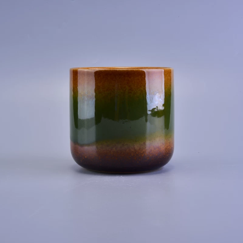 Wholesale painiting ceramic candle jar