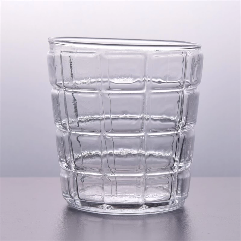 12oz clear glass votive candle cup wholesale series
