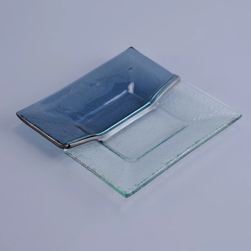  6'' Unique Design Glass Plate Dish for Relish