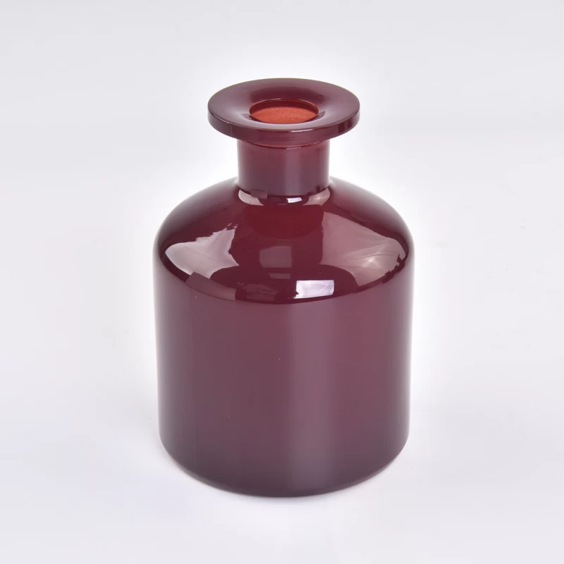 Hot sale glass diffuser bottle wine red aroma bottles