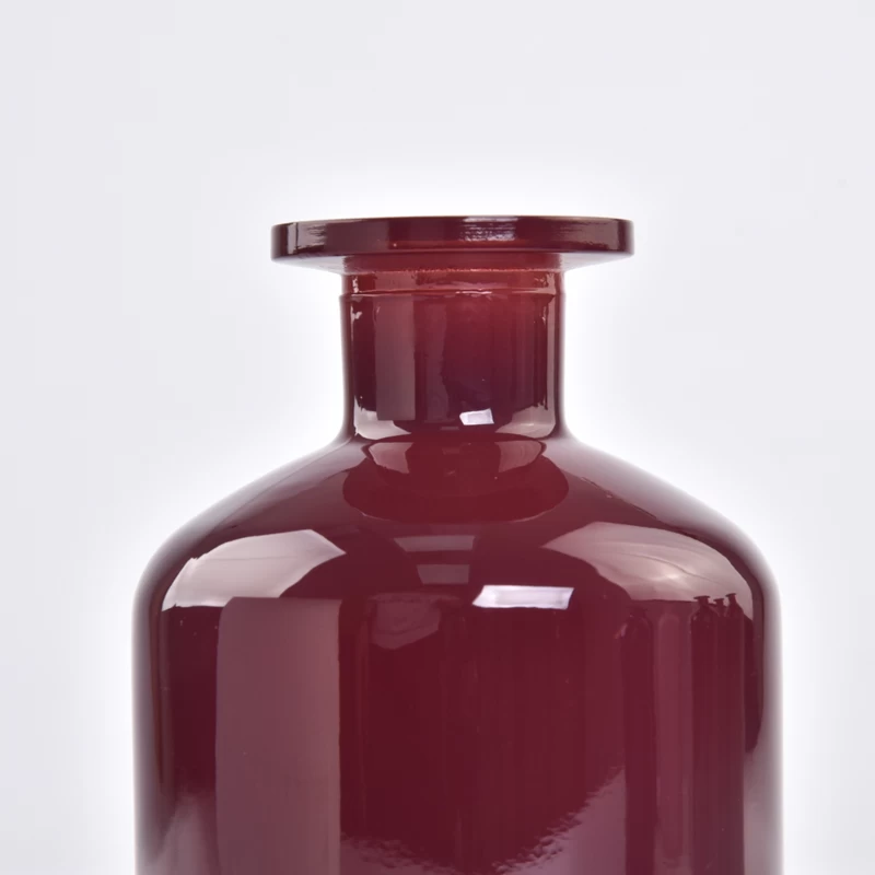 Hot sale glass diffuser bottle wine red aroma bottles