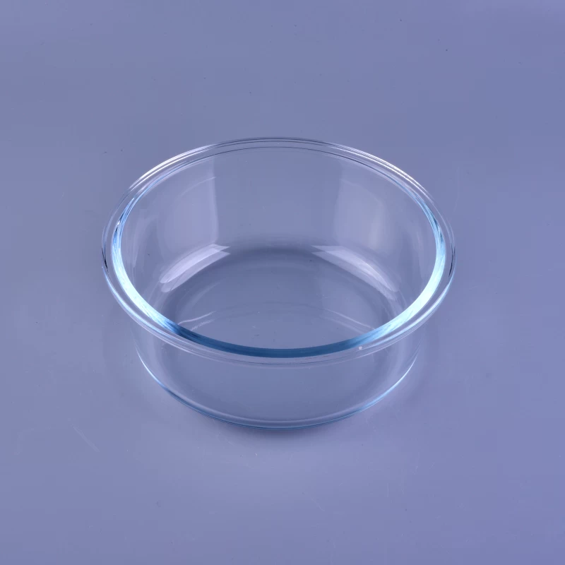 Promotional clear high borosilicate glass bowl