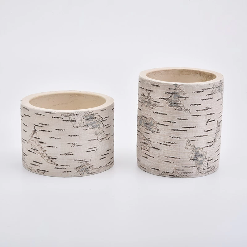 tree pattern candle holders