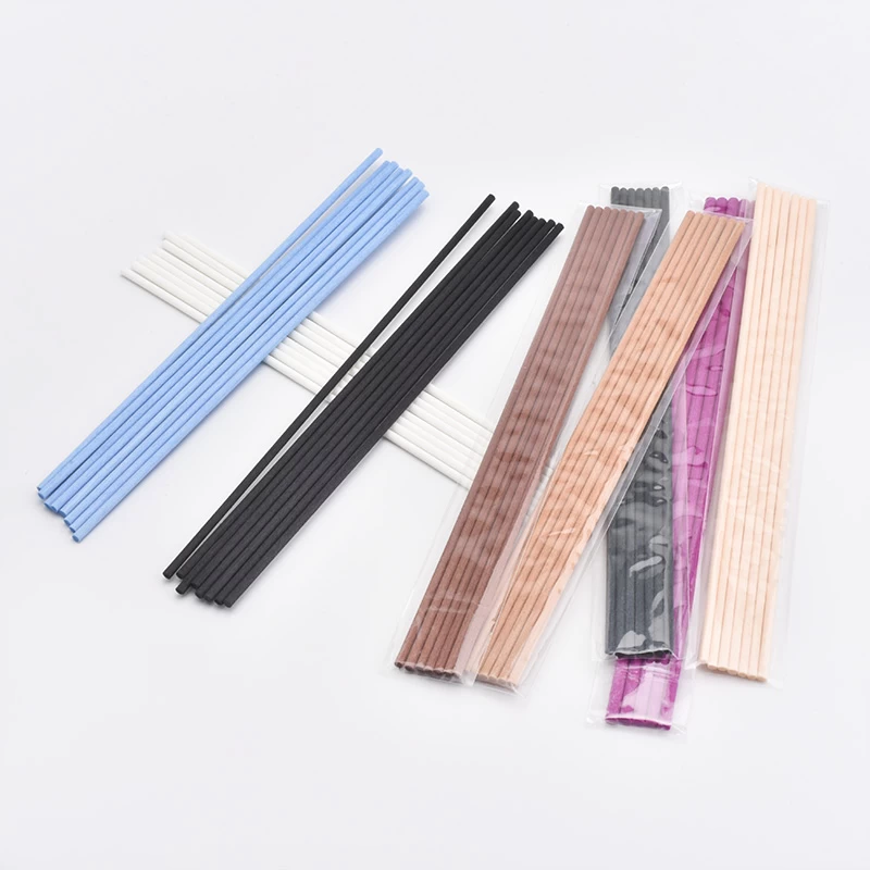 colorful fiber rattan sticks for reed diffuser