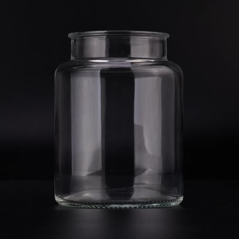  663ml clear luxury glass candle jar for candle making