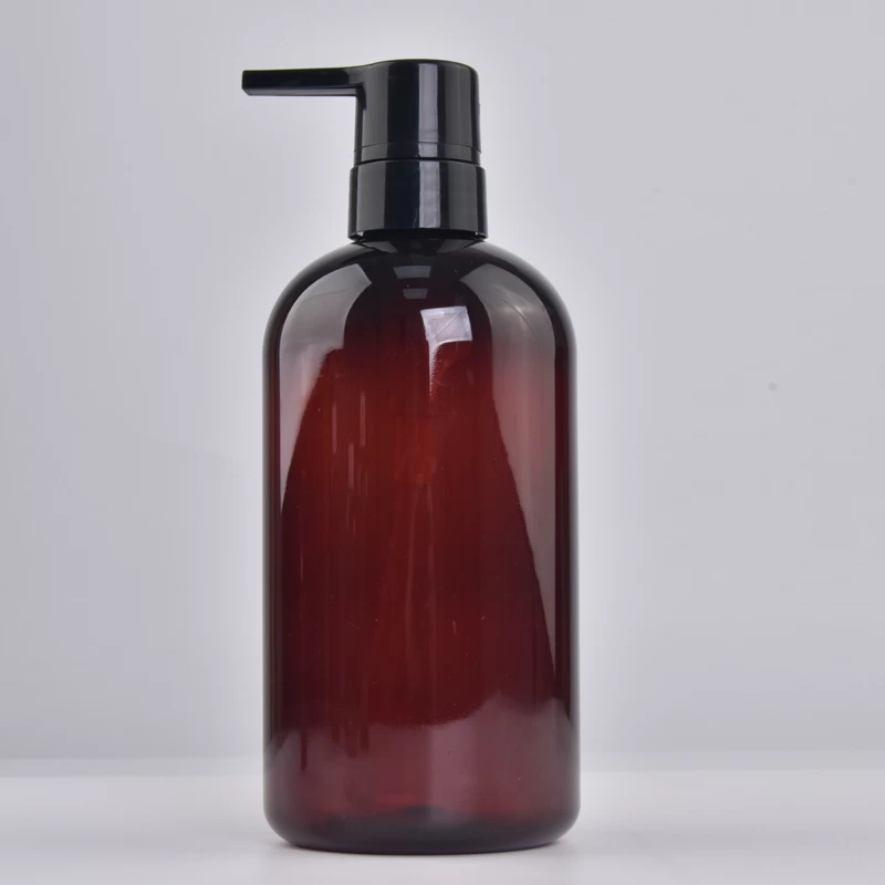 500ml 700ml PET Hand Wash Shampoo Lotion Bottle with Pump