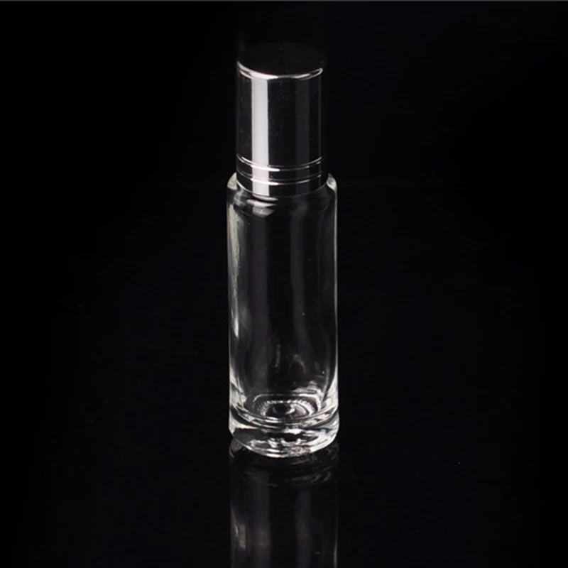 small glass bottle for fragrance testing