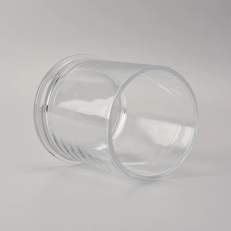 clear status glass jar for candle making 12 oz   