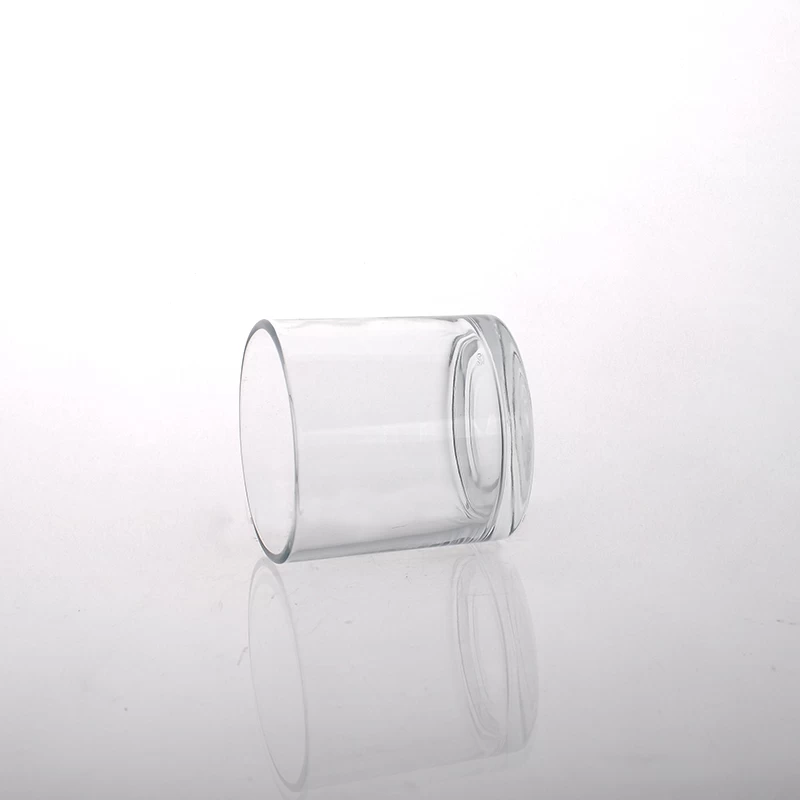 Transparent candle holder