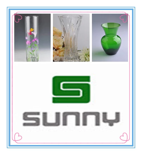 Special flower bottles from Sunny Glassware