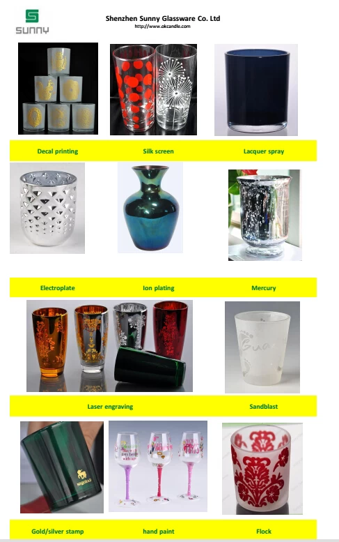 Different Processing Ways of Glass Product From Sunny Glassware
