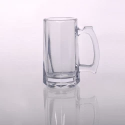 Machine made 360ml large beer glass mug