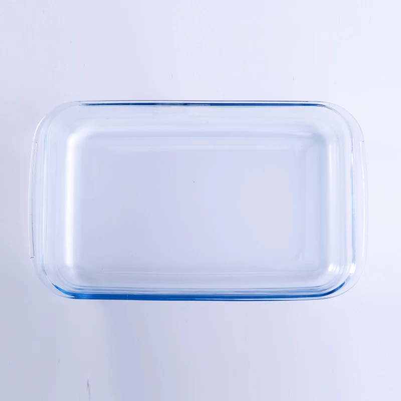 Tempered Rectangle Dish Glassware Baking Plate