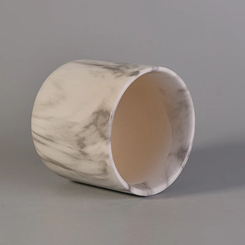 unique printing ceramic candle holder