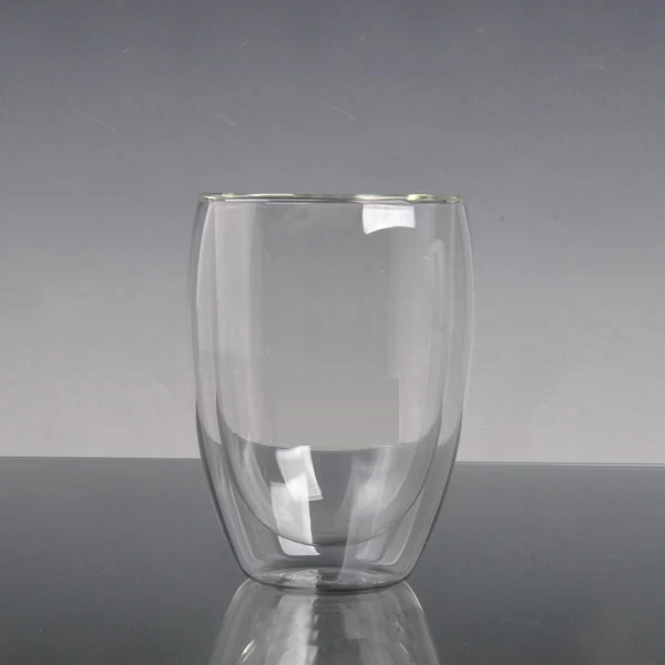 coffee double wall glass cup wholesale
