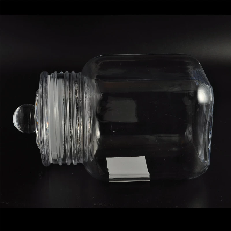  Homologous series big size crystal glass jar
