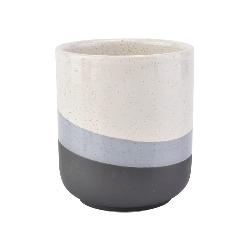 empty ceramic candle jars porcelain candle holder wholesale