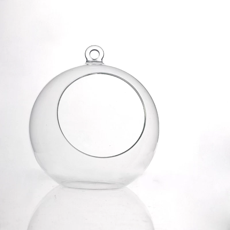 Borosilicate hanging glass ball landscape