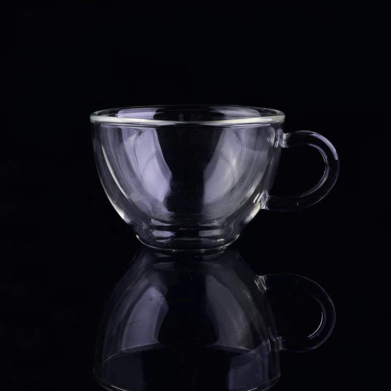 150ml borosilicate glass double walled coffee cup