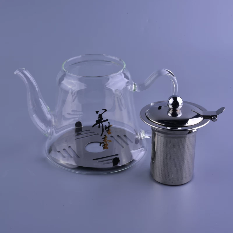 Pyrex Borosilicate Glass Pots With Infusers and paster