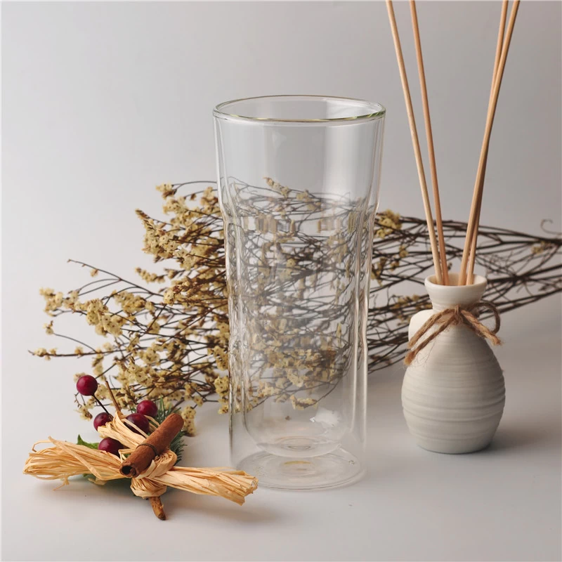 Gentle hint for borosilicate double wall glass 