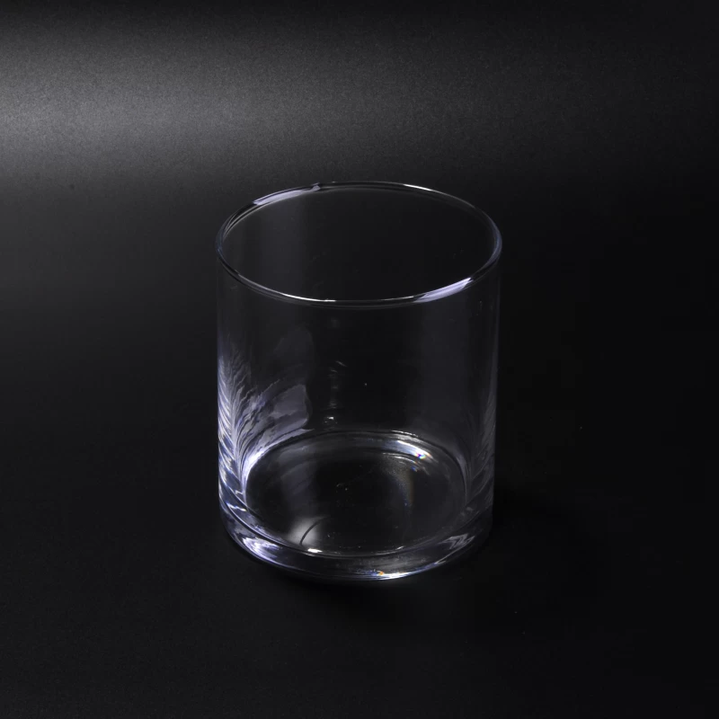 Machine blown clear crystal drinking glasses