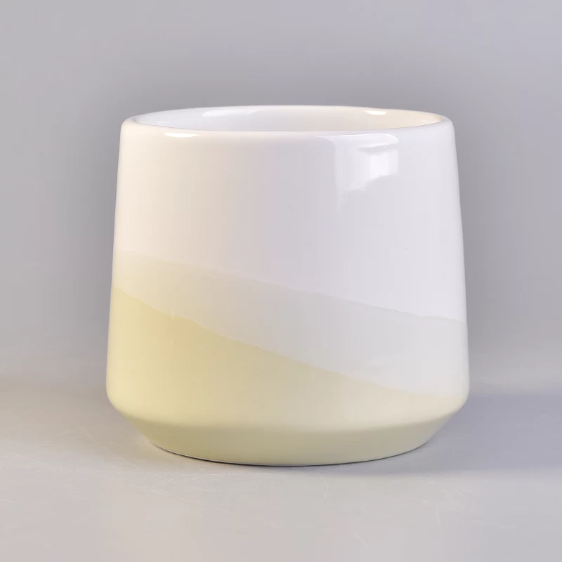 Custom Color Ceramic Candle Jars