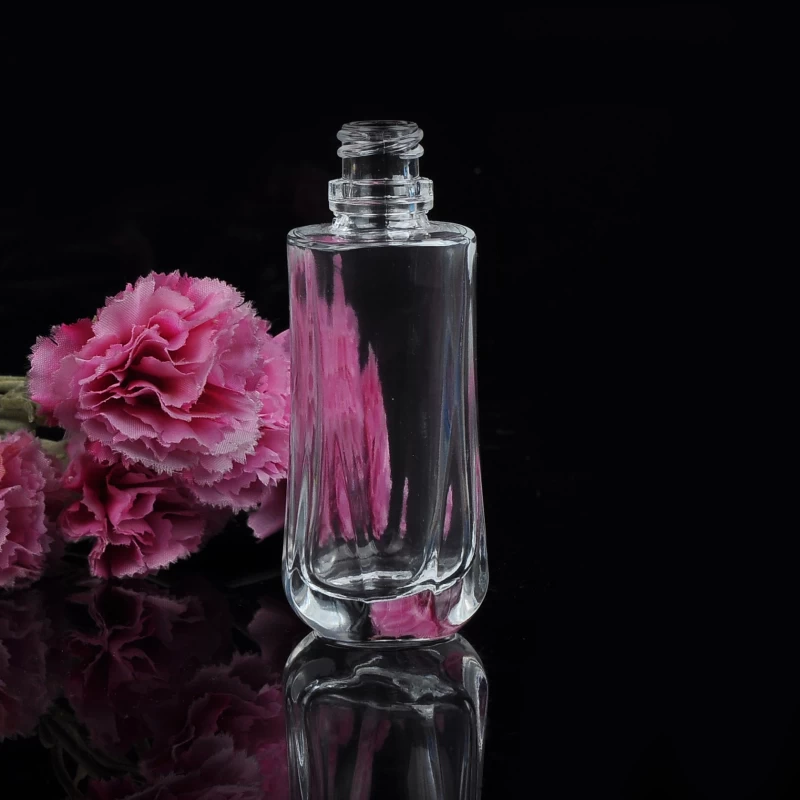 Crystal perfume glass bottles with 100ml capacity