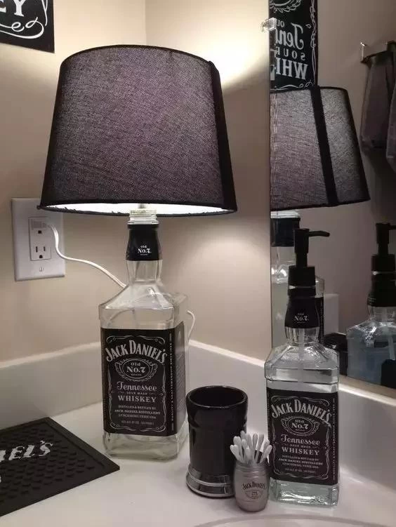 The use of empty bottles