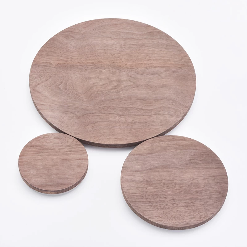 wooden lid for candles