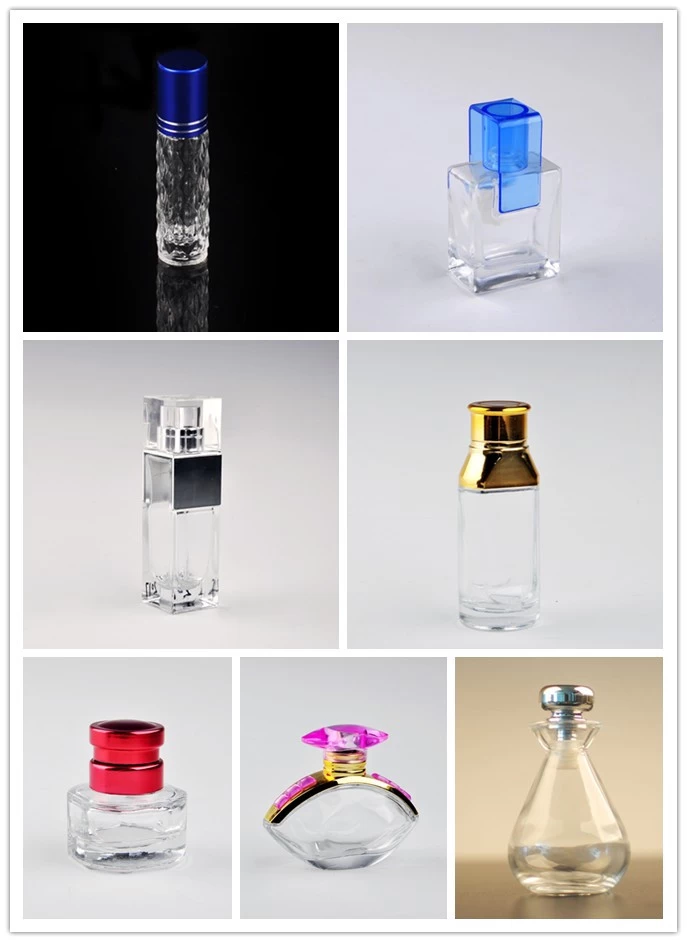 Unique design elegant empty perfume bottle