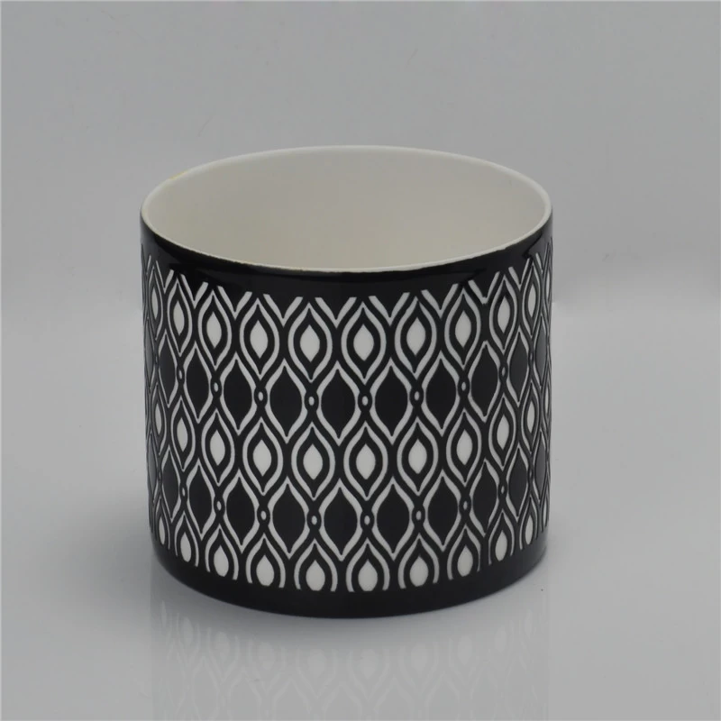 Ceramic bowl floating tealight votive candle holders