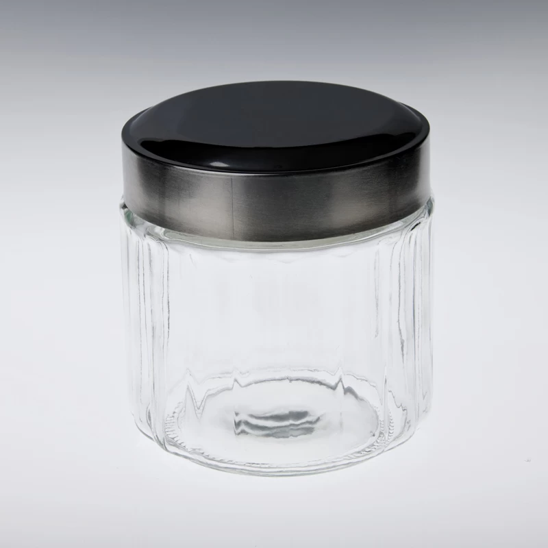 glass jar.glass jar with lid