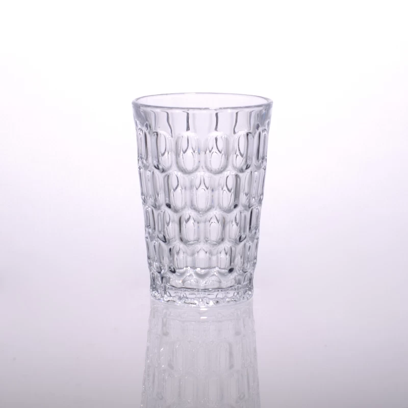 388ml glass candle holder 