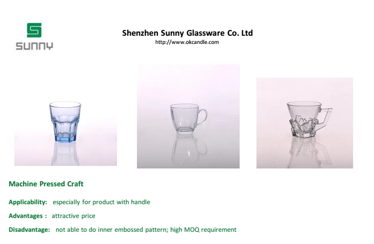 Five Main Production Craft For Glass Product from sunny glassware
