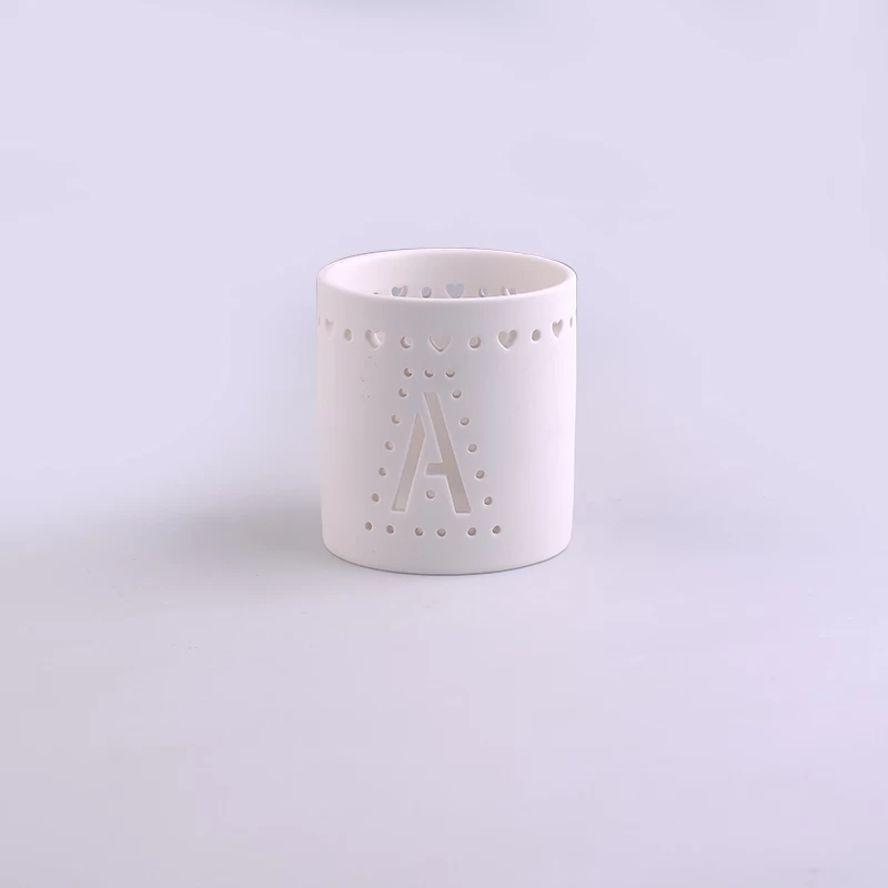 Ceramic candle holders cylinder