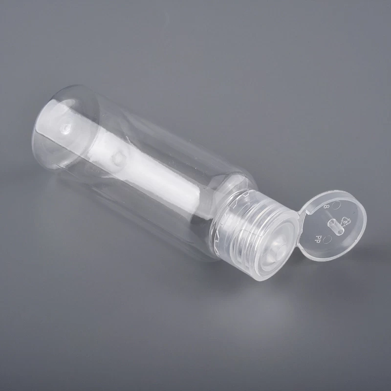 Wholesale PET Plastic Bottle With Flick Cap