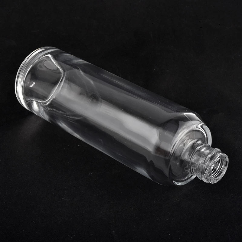 Elegant Rectangle Shape Empty Glass Perfume Bottle