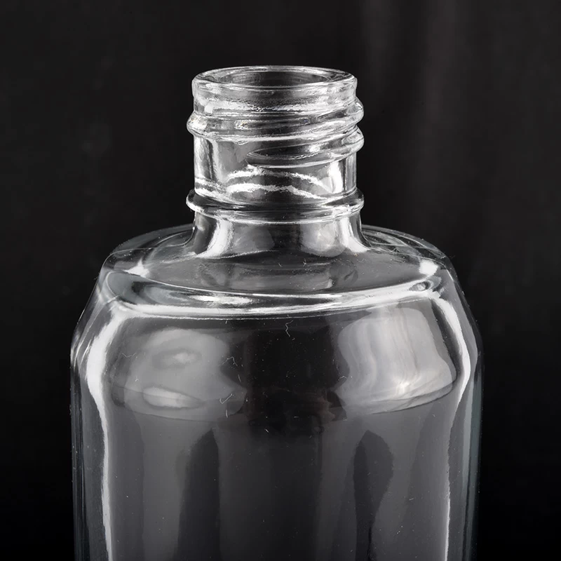 Elegant Rectangle Shape Empty Glass Perfume Bottle