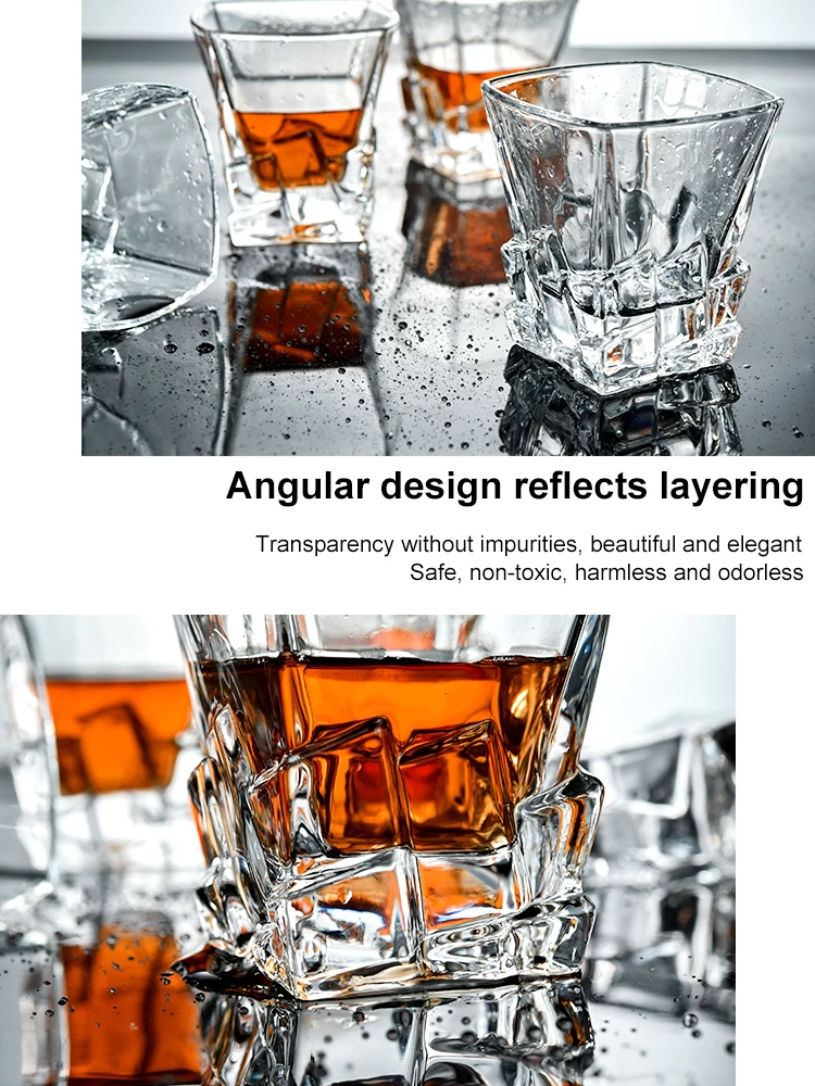 cube whisky glass sets