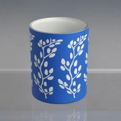hand painting candle holder