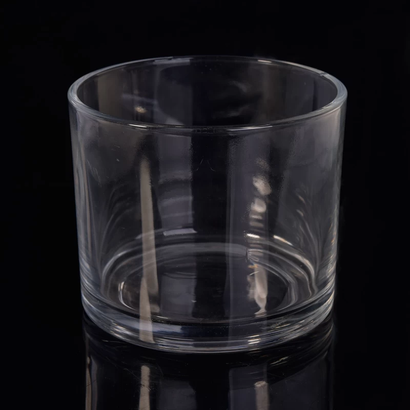 30oz wax filling flint glass candle vessel