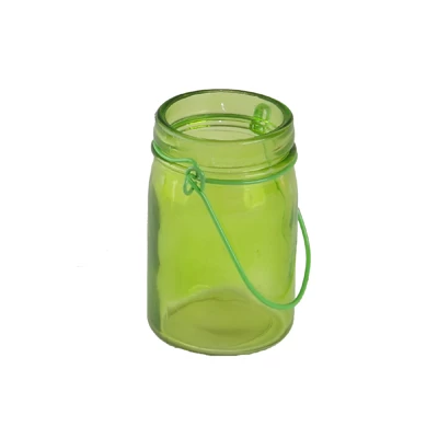 glass candle container
