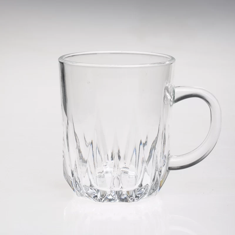 Twisted tumbler water cup glass mug
