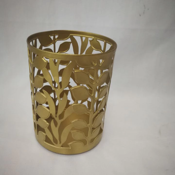 Metal Sleeve For Candle Holders