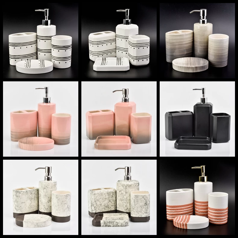 ceramic bathroom accessories sets