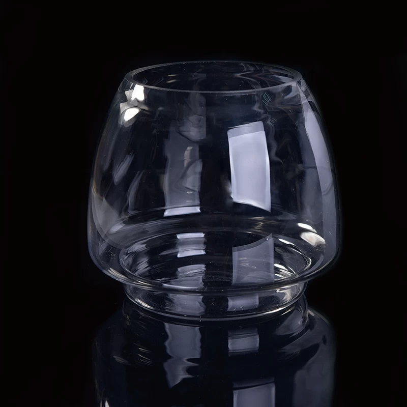 large glass candle jars