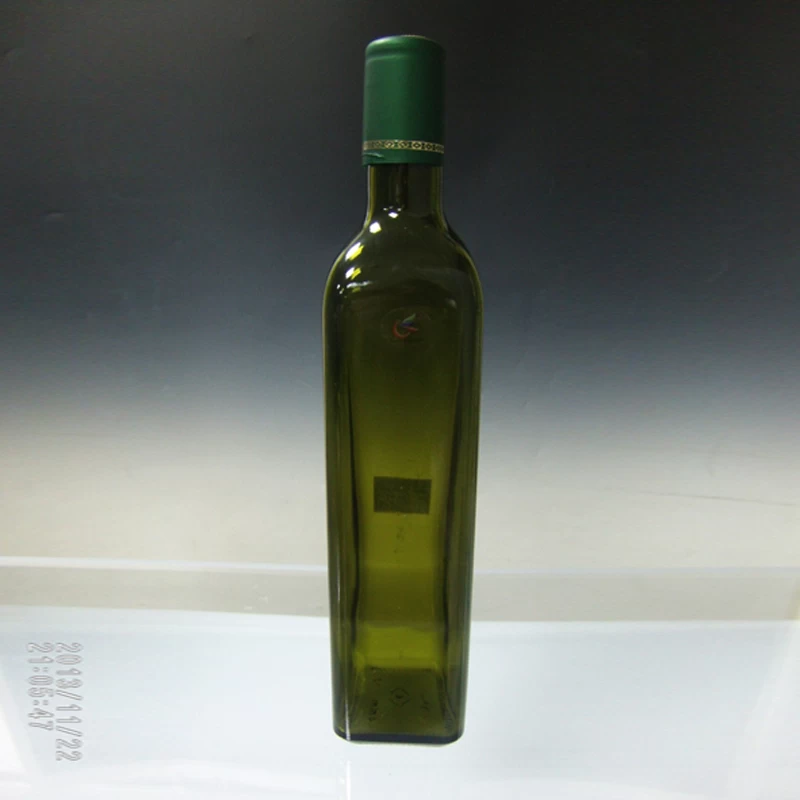 750mL Champagne Green Wine Bottle