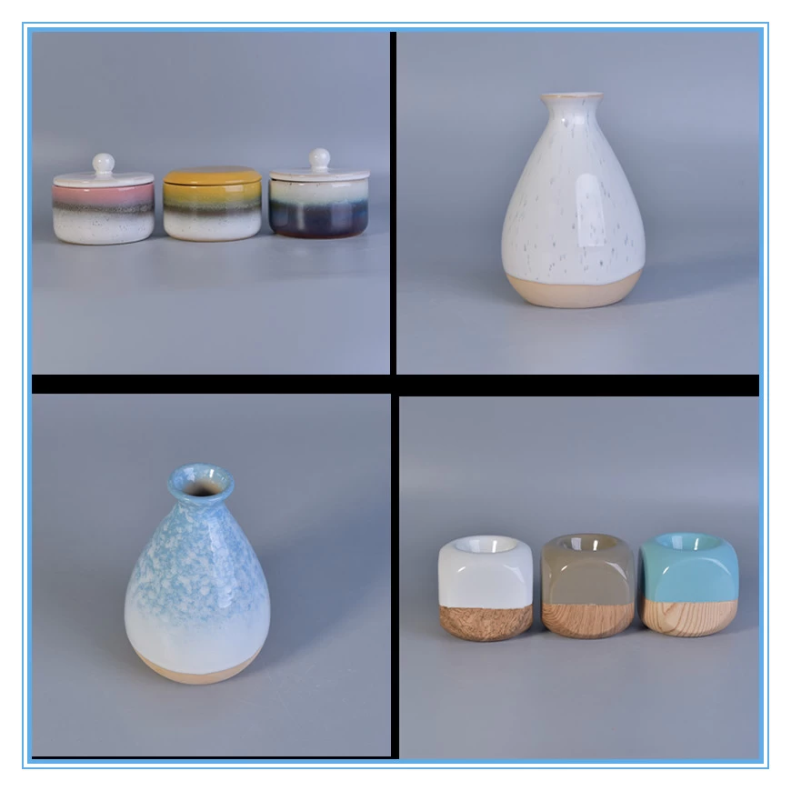 colorful ceramic wholesale jar 